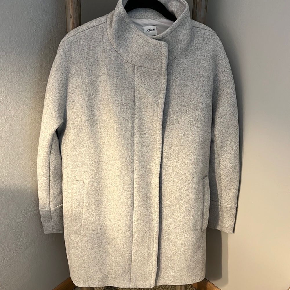 NWT J.Crew City Coat, size 12